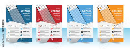 Modern and simple business card design simple and clean.