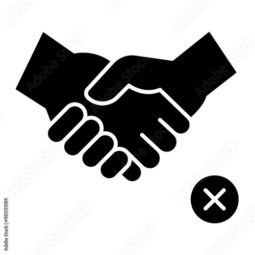 Avoid touching icon in glyph style