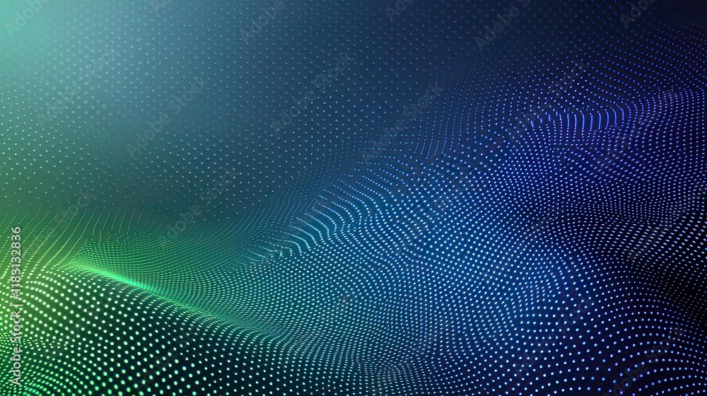Matrix abstract background idea. Abstract design with colorful waves and dots creating a digital texture. Matrix abstract background idea. Abstract design with colorful waves and dots creating a digital texture.