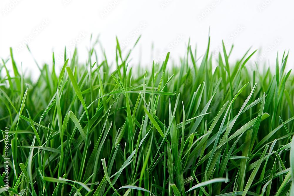 Fototapeta premium Macro Shot of Grass Field