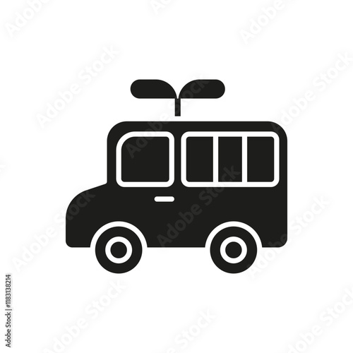 Toy icon in glyph style