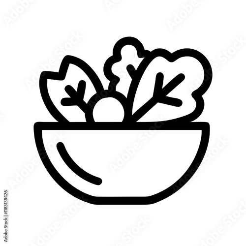 salad icon design