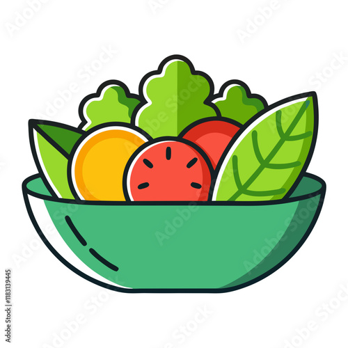salad icon design