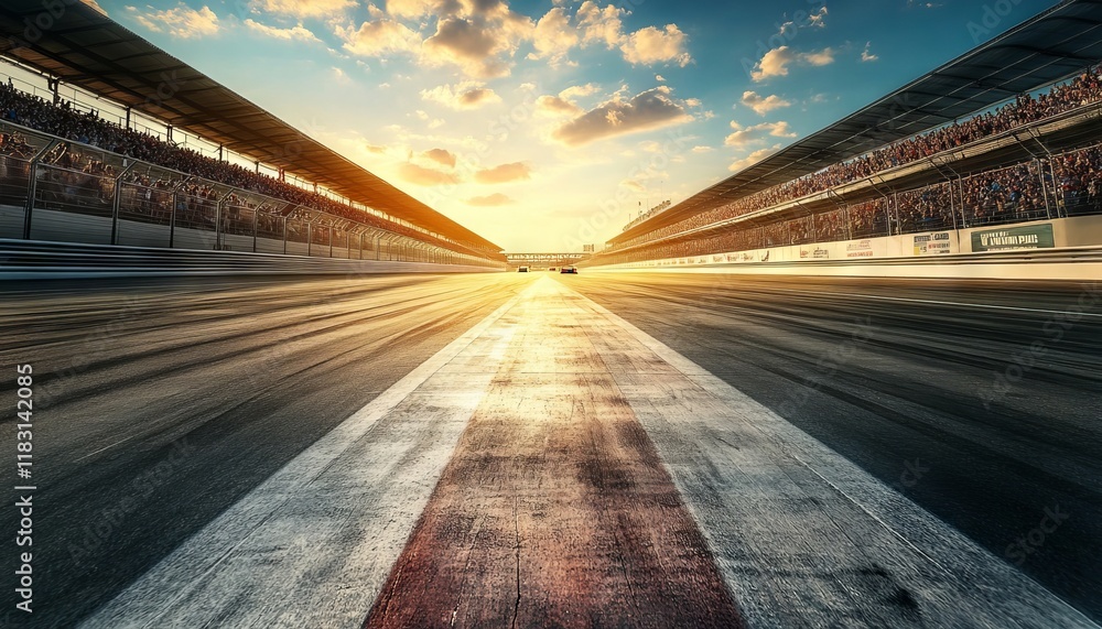 Fototapeta premium trails on the bridge