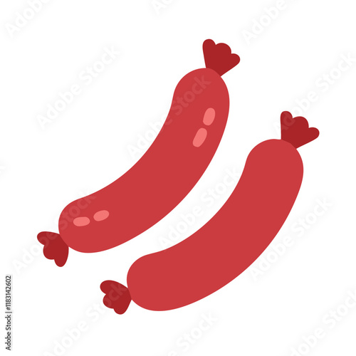 sausage icon design