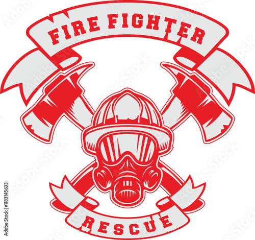 fire fighter logo