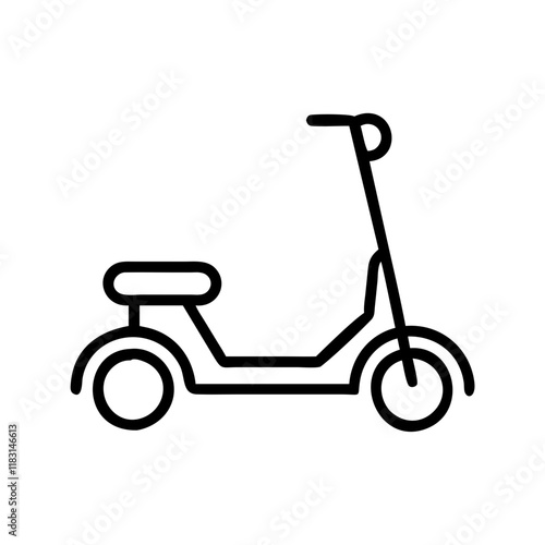 scooter icon design