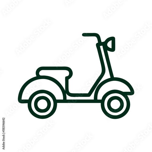 scooter icon design