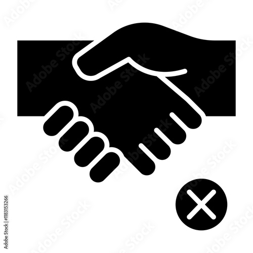 Avoid touching icon in glyph style