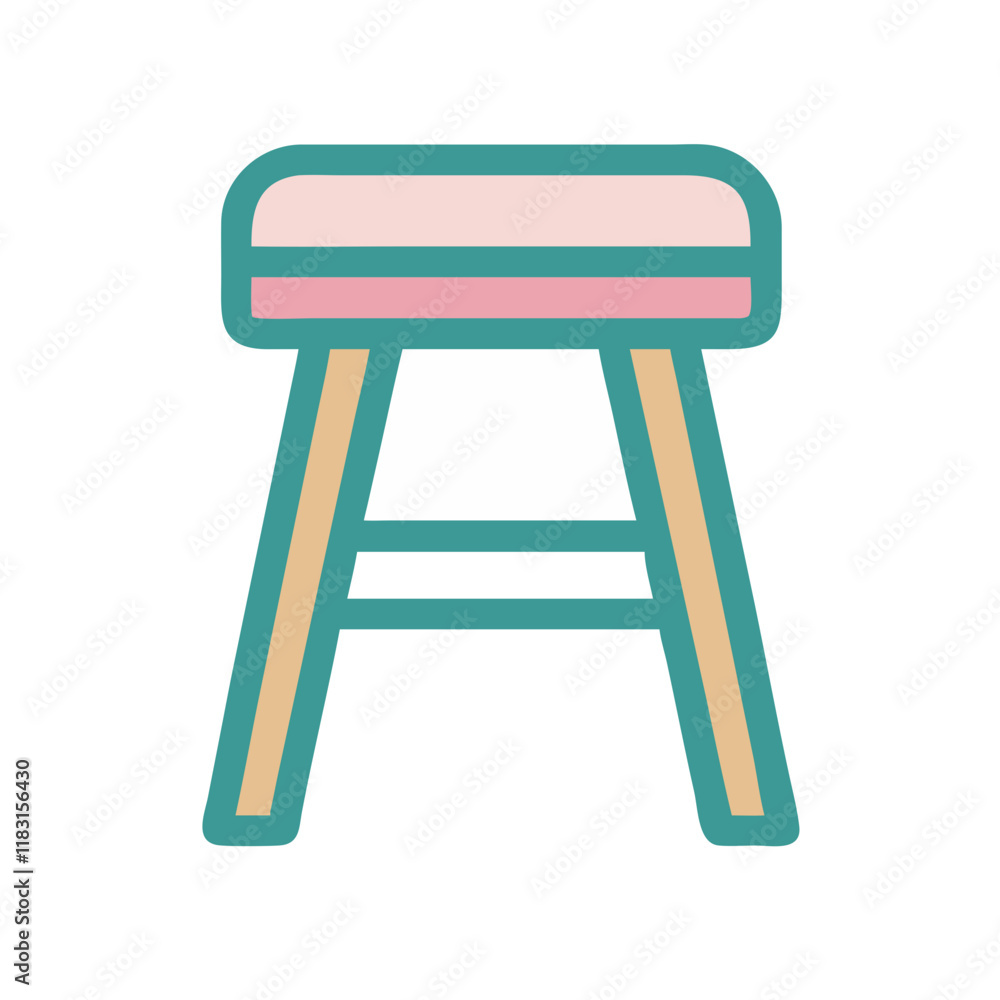 Fototapeta premium stool icon design