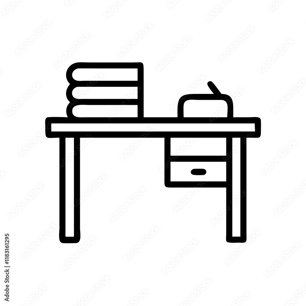 study table icon design study table icon design