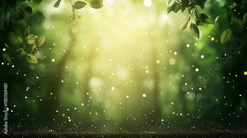 Sunlit Forest Path: A tranq...