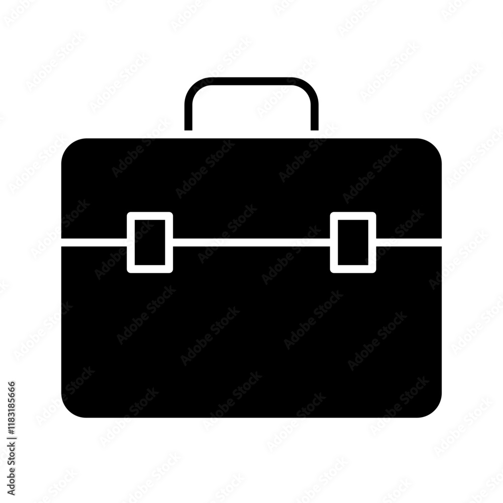 Tools box icon in glyph style Tools box icon in glyph style