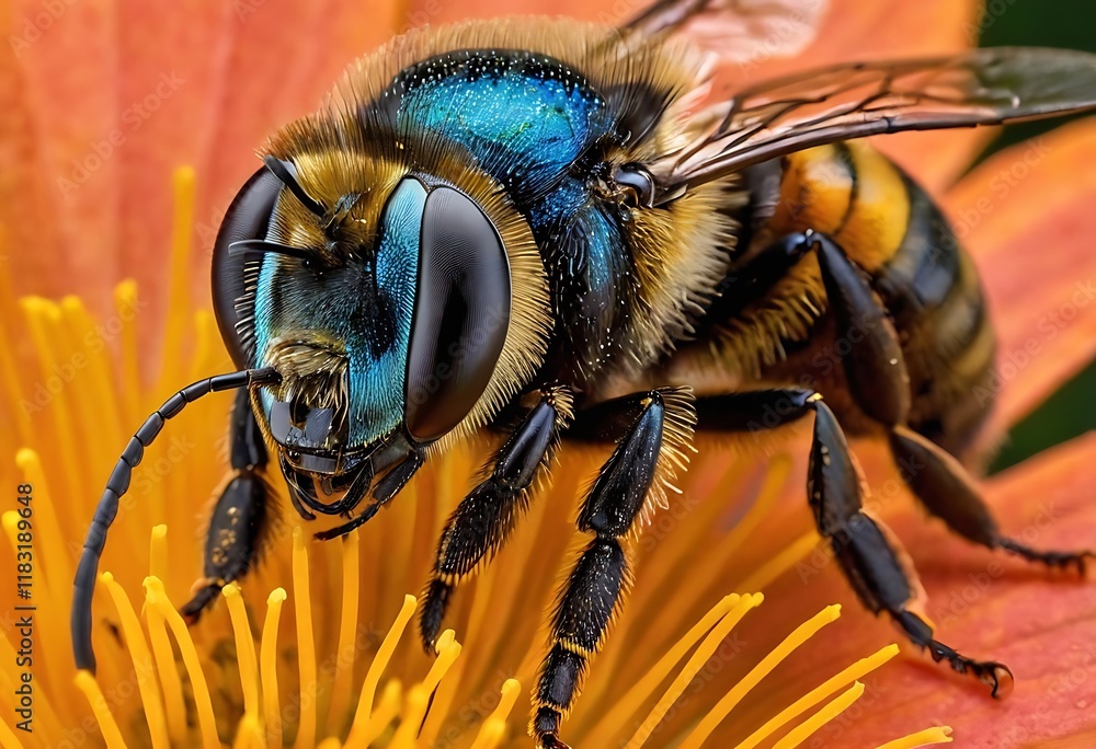 Stunningly detailed close-up macro photograph, emphasizing the intricate textures and vibrant colors of natural objects Stunningly detailed close-up macro photograph, emphasizing the intricate textures and vibrant colors of natural objects