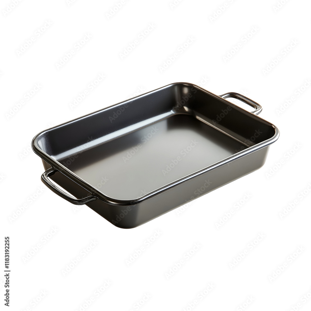 Heavy-Duty Non-Stick Brownie Pan on transparent background Heavy-Duty Non-Stick Brownie Pan on transparent background