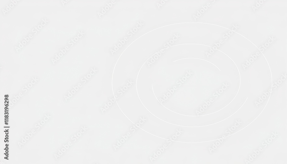 Abstract White Background With Concentric Circles Abstract White Background With Concentric Circles