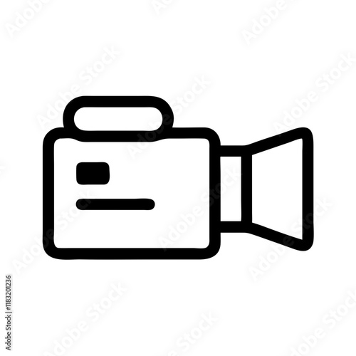 video camera icon design