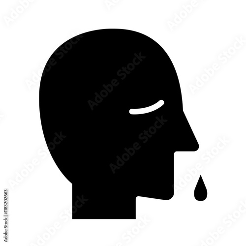 Snot icon in glyph style