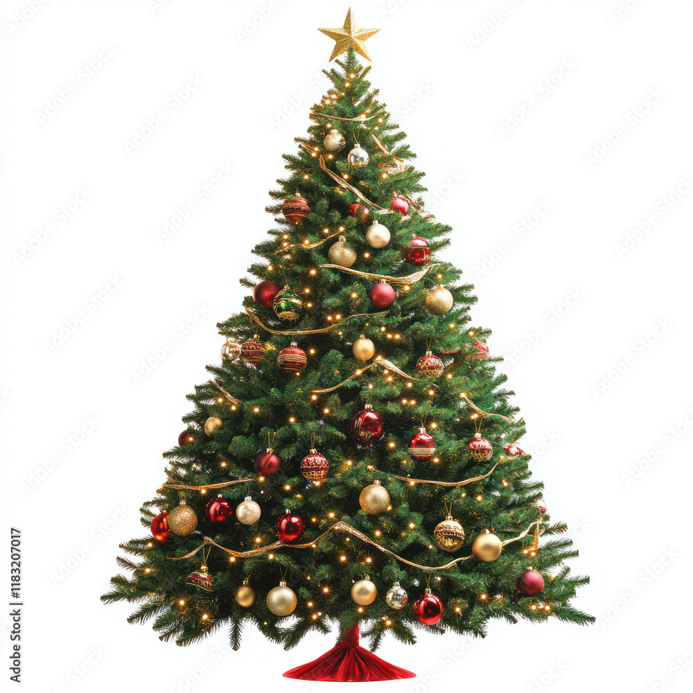 christmas tree isolated on white christmas tree isolated on white