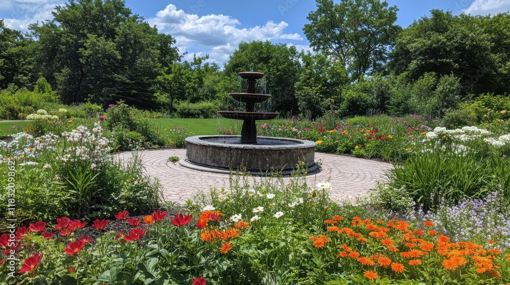 A vibrant cosmos flower garden at Flora Park, with tall, delicate blooms dancing in the wind. A vibrant cosmos flower garden at Flora Park, with tall, delicate blooms dancing in the wind.