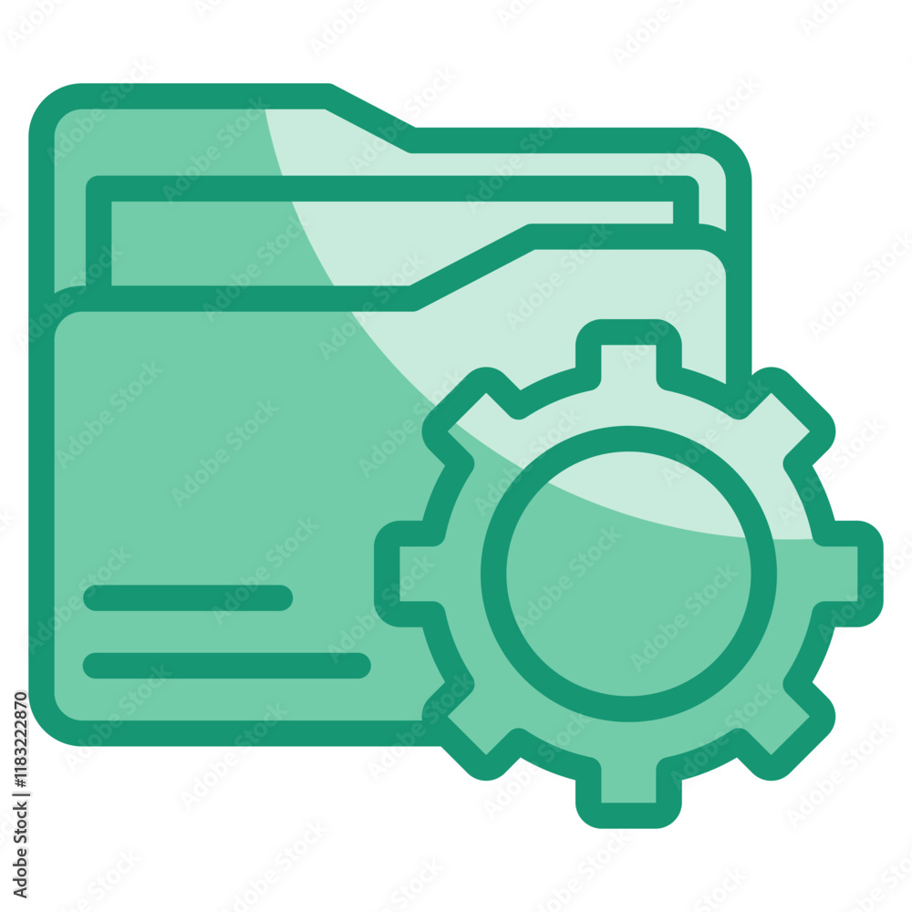 Folder Management Icon Element For Design Folder Management Icon Element For Design