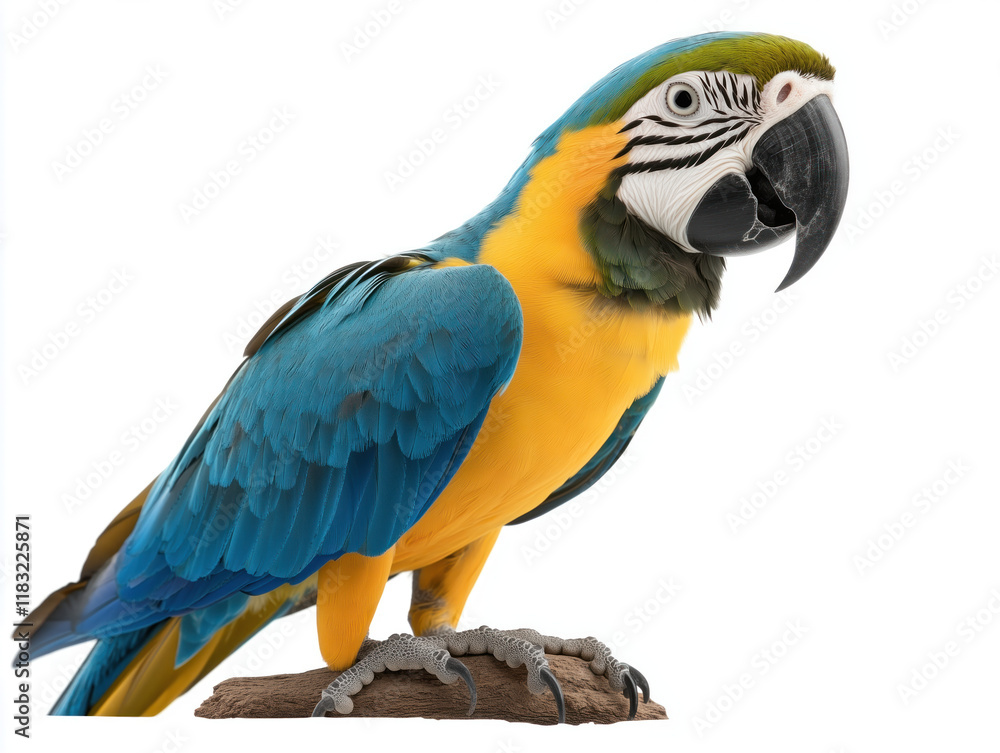 Captivating Blue and Yellow Macaw: A Vivid Bird with Playful Personality and Stunning Beauty That Enriches Its Surroundings Captivating Blue and Yellow Macaw: A Vivid Bird with Playful Personality and Stunning Beauty That Enriches Its Surroundings