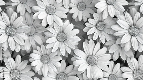 daisy seamless pattern wallpaper