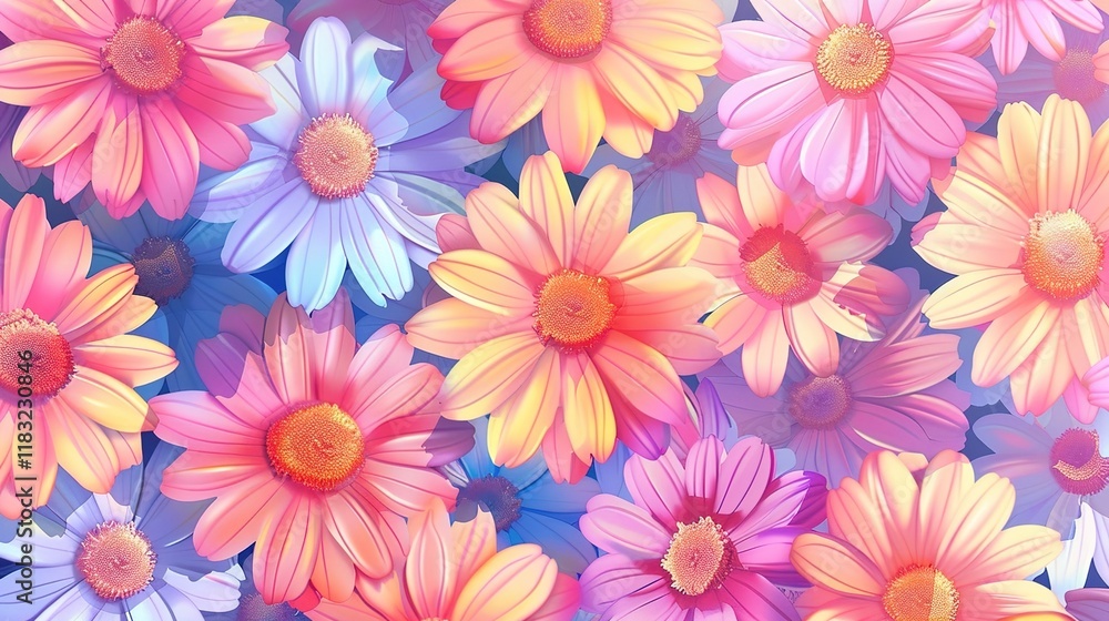 daisy seamless pattern wallpaper daisy seamless pattern wallpaper