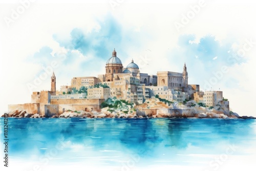 Wallpaper Mural Malta island architecture building outdoors. Torontodigital.ca