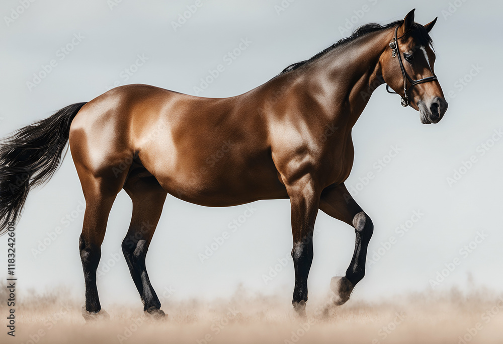 olated white sport bay background fast trotter half face farm animal wild body object nobody horizontal single elegance olated white sport bay background fast trotter half face farm animal wild body object nobody horizontal single elegance