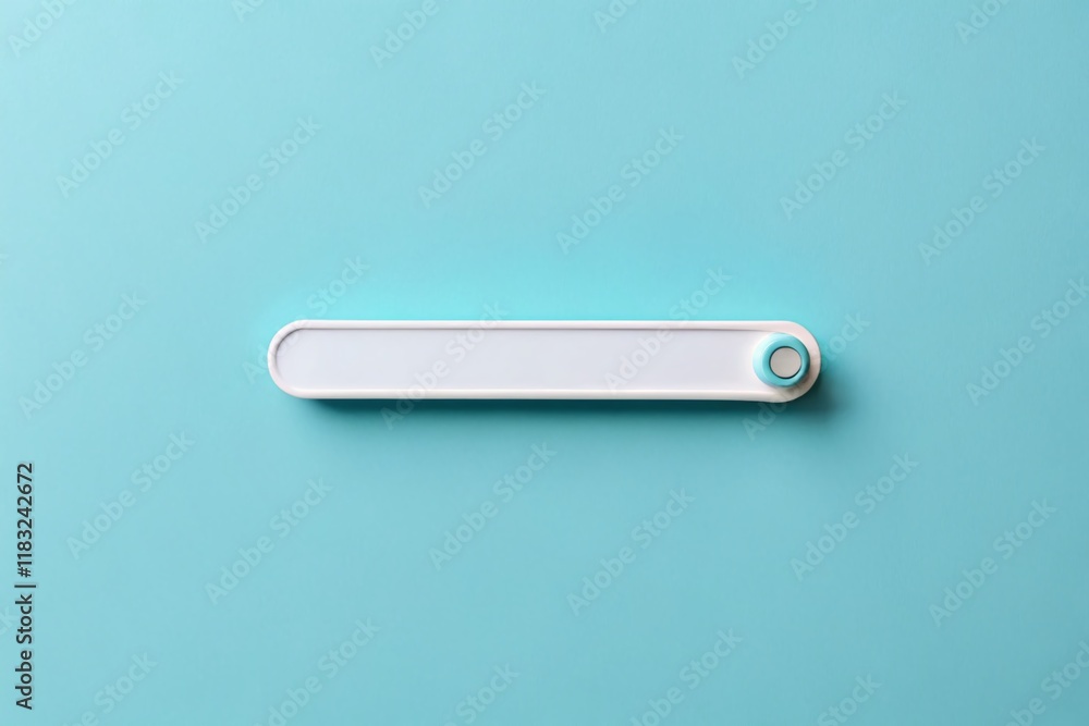 Minimalist Search Bar: Clean Web Design Pastel Blue Background Stock Photo Minimalist Search Bar: Clean Web Design Pastel Blue Background Stock Photo