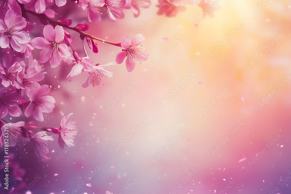 cherry blossom in spring time, soft focus and shallow DOF cherry blossom in spring time, soft focus and shallow DOF
