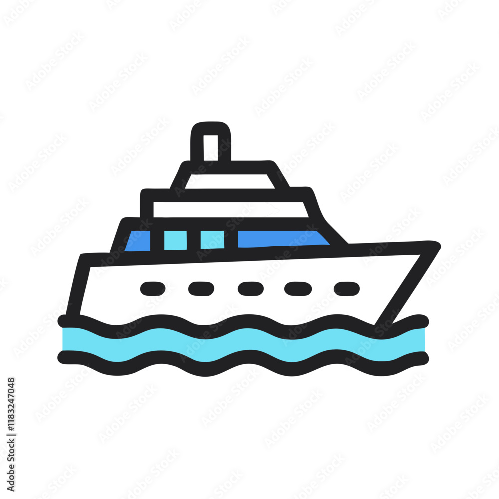 yacht icon design yacht icon design