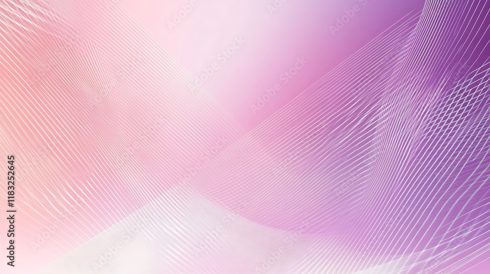 Abstract Pink and White Linear Wave Design Abstract Pink and White Linear Wave Design