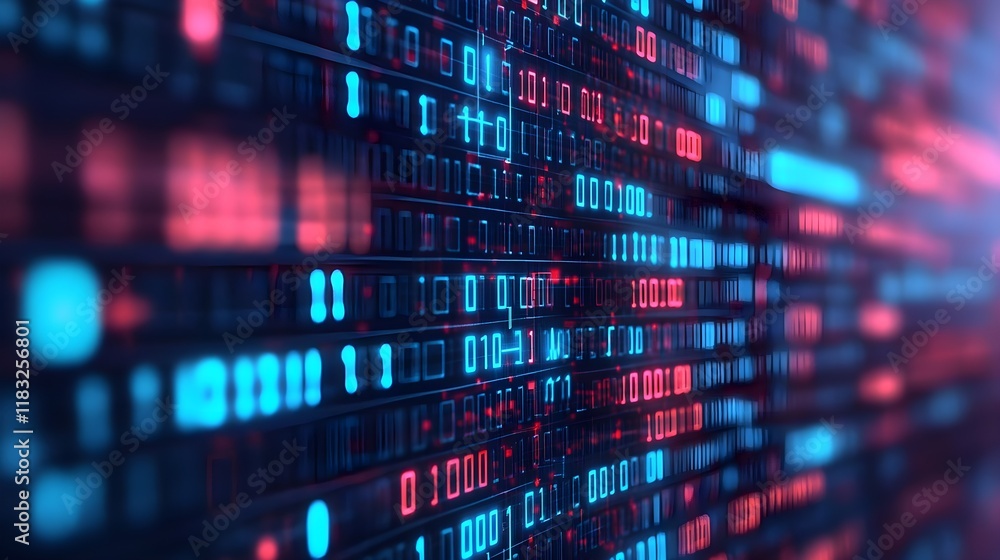 binary code, digital data stream, tech background - abstract backgr. binary code, digital data stream, tech background - abstract backgr.
