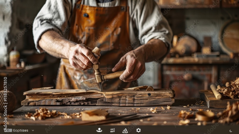 Resourceful Carpenter: With precision and expertise, the carpenter shapes wood into timeless furniture, blending craftsmanship with resourcefulness in every piece.
Resourceful Carpenter: With precision and expertise, the carpenter shapes wood into timeless furniture, blending craftsmanship with resourcefulness in every piece.