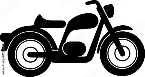 Foto motocycle silhouette