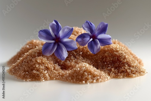 Grains of paradise cut out on a white background photo