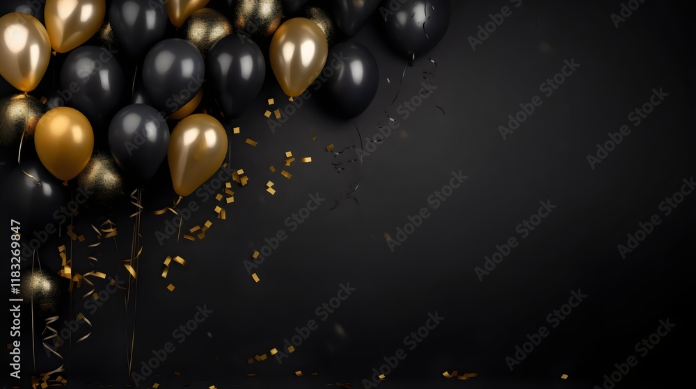 Naklejka premium Dazzling Neon Abstractions in Mystic Greens and Blues