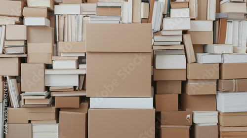 A Mountain of Cardboard Box...