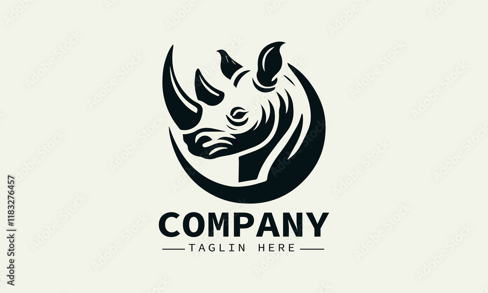Rhino Vector Logo Design, Powerful Rhino Logo, Wildlife Logo with Rhino, Endangered Rhino Logo, Bold Rhino Logo Rhino Vector Logo Design, Powerful Rhino Logo, Wildlife Logo with Rhino, Endangered Rhino Logo, Bold Rhino Logo