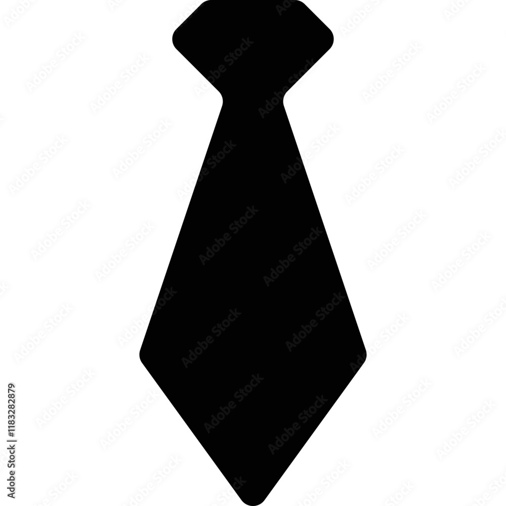 Foto Simple vector icon necktie