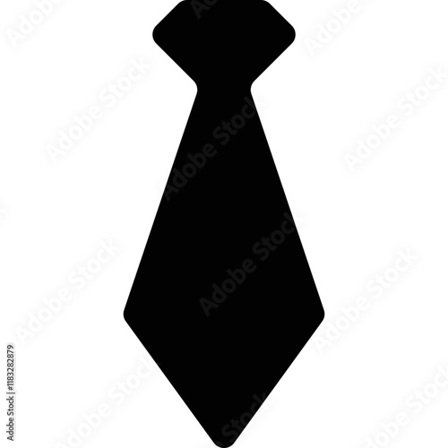 Simple vector icon necktie