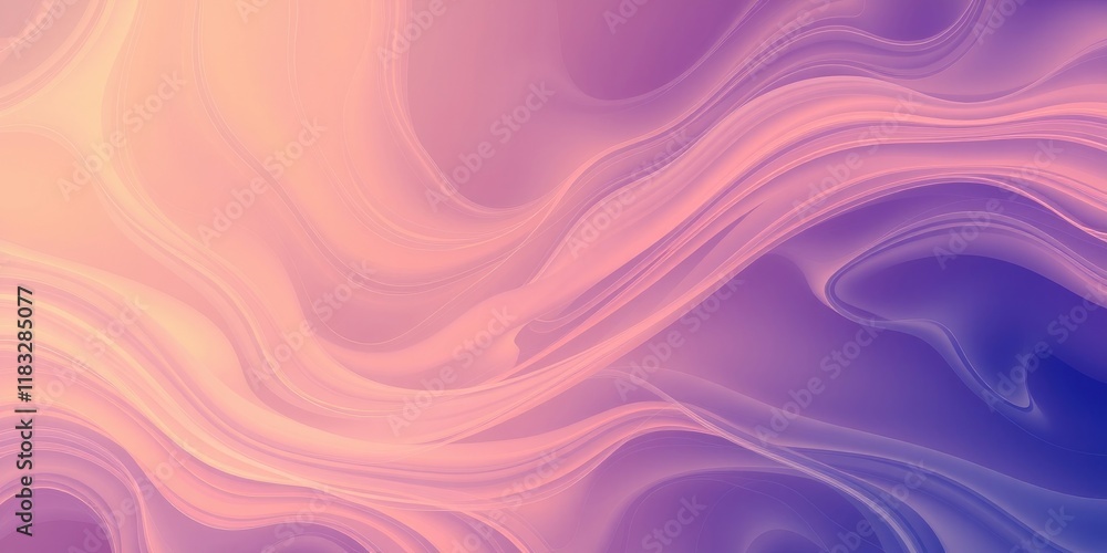 Abstract Swirling Pastel Hues A Dreamlike Background of Fluid, Intertwined Waves in Pink and Purple Abstract Swirling Pastel Hues A Dreamlike Background of Fluid, Intertwined Waves in Pink and Purple