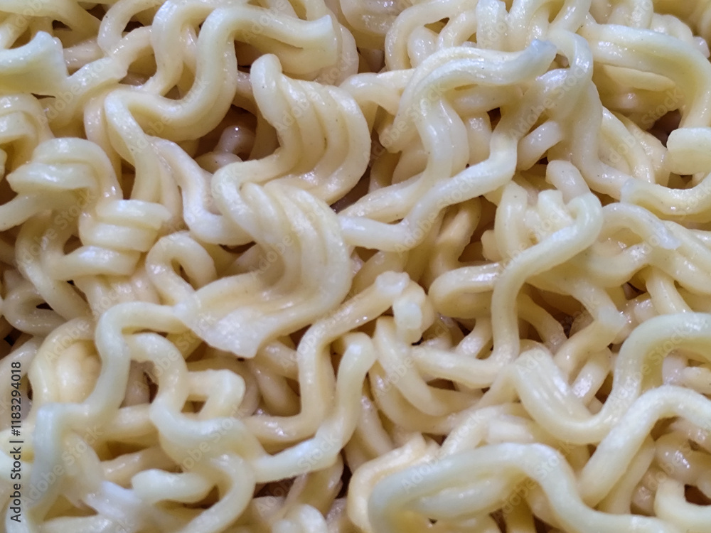 Close up texture of noodles after cooking. Close up texture of noodles after cooking.