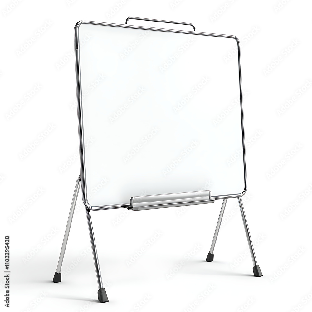 A modern office whiteboard with an aluminum frame and marker tray on a transparent background, high-resolution 3D render, crisp detail, people A modern office whiteboard with an aluminum frame and marker tray on a transparent background, high-resolution 3D render, crisp detail, people