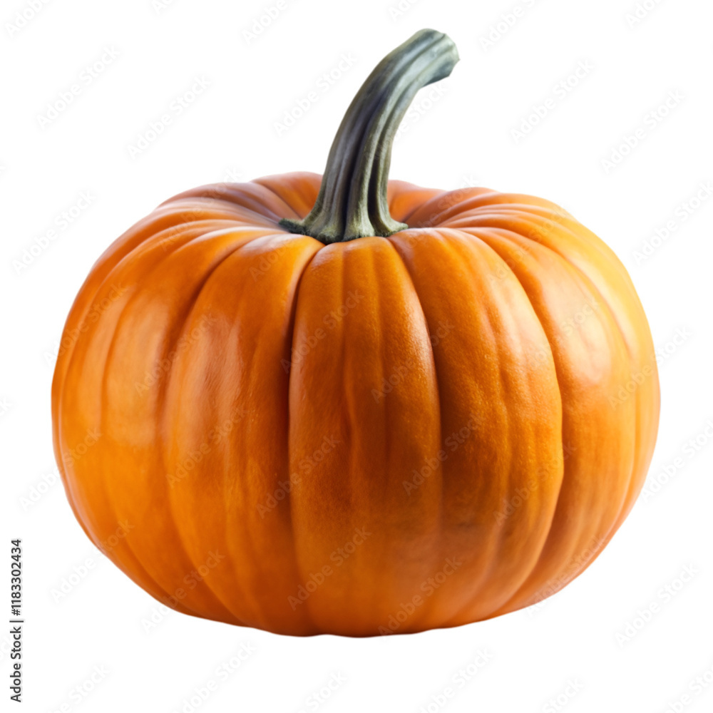 Whole pumpkin isolated on transparent background Whole pumpkin isolated on transparent background