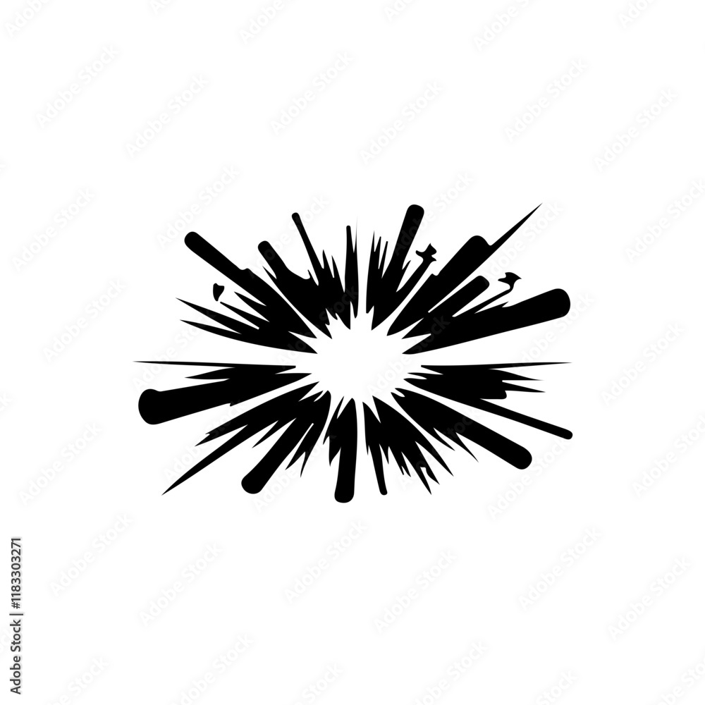 Fototapeta premium Explosion