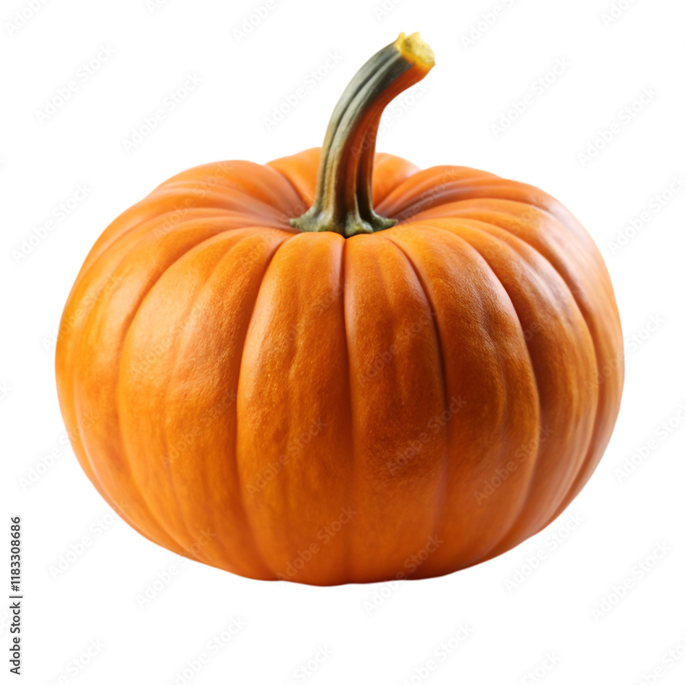 Whole pumpkin isolated on transparent background Whole pumpkin isolated on transparent background