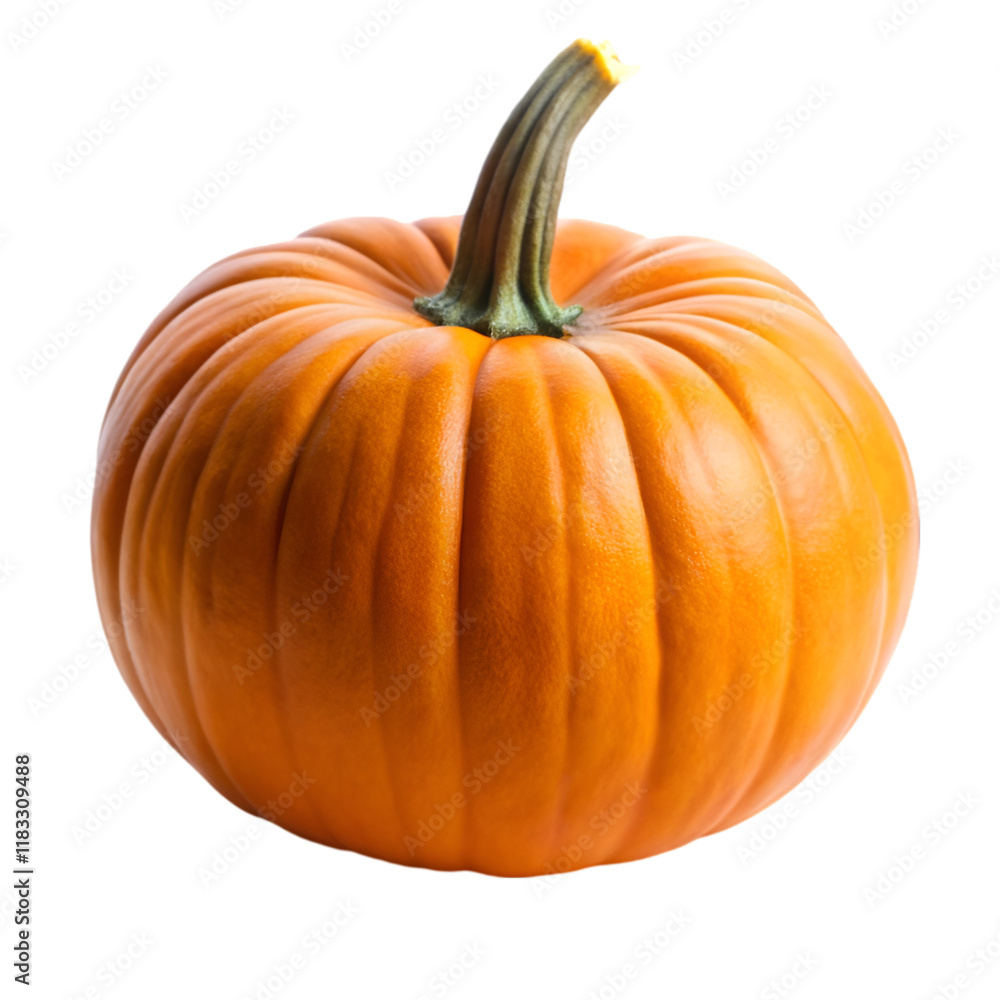 Whole pumpkin isolated on transparent background Whole pumpkin isolated on transparent background